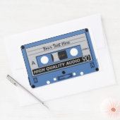 Sonderaufkleber für Kassettenband Rechteckiger Aufkleber (Umschlag)