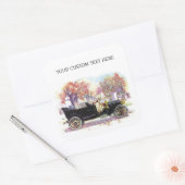 Sonderaufkleber für Kleinwagen Quadratischer Aufkleber (Umschlag)