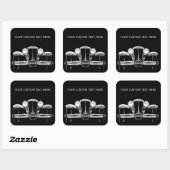 Sonderaufkleber für Kleinwagen Quadratischer Aufkleber (Blatt)