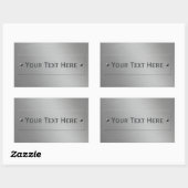 Sonderaufkleber für Metallschau Rechteckiger Aufkleber (Blatt)