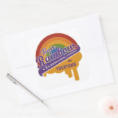 Sonderaufkleber für Team Rainbow Quadratischer Aufkleber (Umschlag)