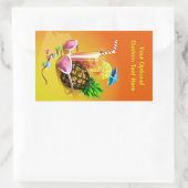 Sonderaufkleber für Tropical Drinks Rechteckiger Aufkleber (Tasche)