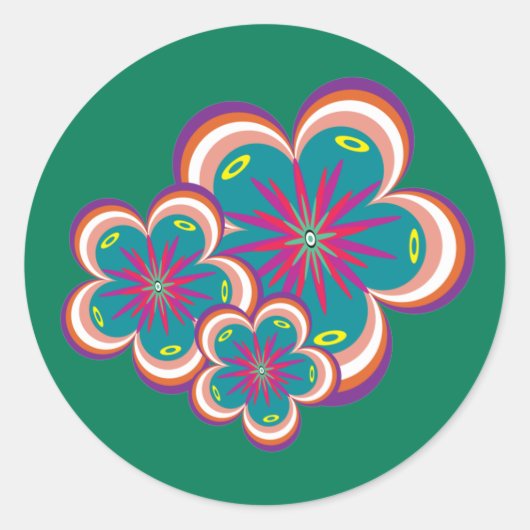 Sonderaufkleber für Zweige Runder Aufkleber (Vorderseite)