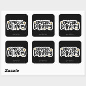 Sonderaufkleber Quadratischer Aufkleber (Blatt)