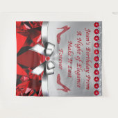 Sonderauftrag für Jean, Ruby Birthday Hintergrund Wandteppich (Vorderseite (Horizontal))