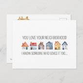 Sonderauftrag für Sandra Postkarte (Vorne/Hinten)