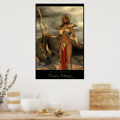 Sonderausgabe für Dragon Valkryie Poster (Küche)