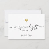 Sonderausgabe für moderne Script-Gold-Herzstücke (Vorderseite)