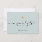 Sonderausgabe für moderne Script-Gold-Herzstücke (Vorderseite)