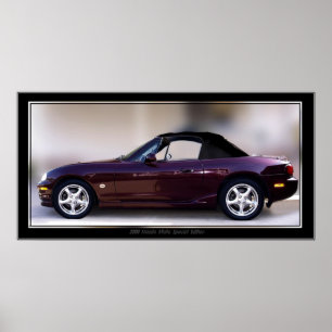 SONDERAUSGABE-PLAKAT 2000 MAZDA MIATA POSTER