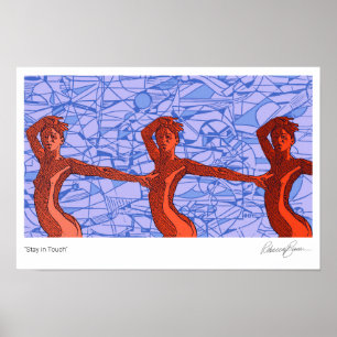 Sonderausgabe Poster "Bleibe in Touch"