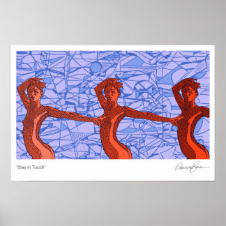 Sonderausgabe Poster "Bleibe in Touch"