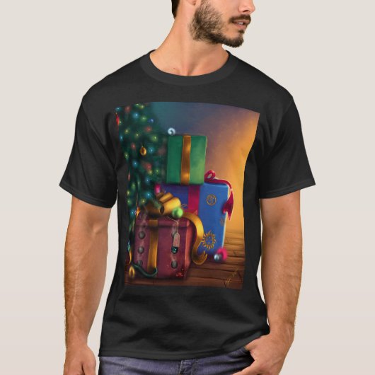 Sonderausgabe - Weihnachtsdrache und T-Shirt (Vorderseite)