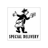 Sonderauslieferer Gummistempel (Prägung)