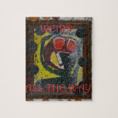 Sonderbar vollständig auf Außenseiter-Kunst - Puzzle (Vertikal)