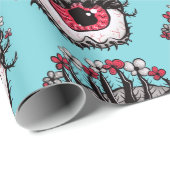 Sonderbare Augen-Schmelzgruselige psychische Geschenkpapier (Rolleneckpunkt)