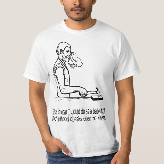 Sonderbare Enten-Probleme T-Shirt (Vorderseite)