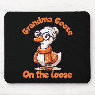 Sonderbare Gänse Kreationen Lustige Oma Gans Auf D Mousepad