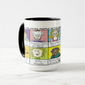 SONDERBARE LEUTE-TASSE TASSE (Vorderseite Links)
