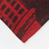 Sonderbare Mitgesponnene Tapisserieversion 1 Fleecedecke (Ecke)