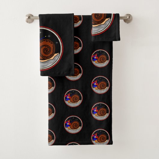 Sonderbare Schnecke Badhandtuch Set (Insitu)