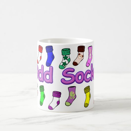 Sonderbare Socken-Tasse Kaffeetasse (Mittel)