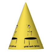 Sonderbarer menschliches partyhütchen (Vorderseite)