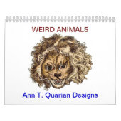 Sonderbarer Tierkalender - 2013 Kalender (Titelbild)