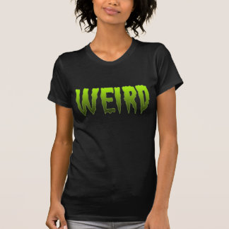 Sonderbarer Zombie-Halloween-gotisches gruseliges T-Shirt