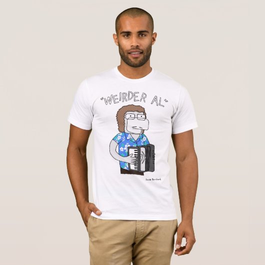 "Sonderbareres Al" im Blau T-Shirt (Vorne ganz)