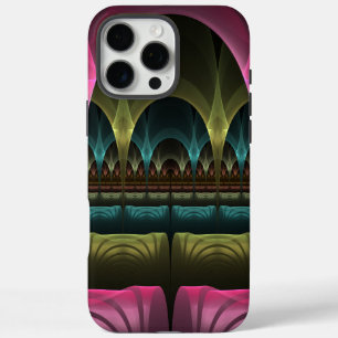 Sonderbares Fantasy-Muster abstraktes farbenfrohes iPhone 16 Pro Max Hülle