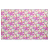 SONDERBARES MATERIAL Rosa mit Blumen Stoff (Yard (91,4 cm))