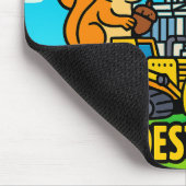 Sonderbarster-Timeline-Mauspad von Phil Elmore Mousepad (Ecke)