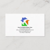 Sonderbauhämmernagel-Design, Handyman Visitenkarte (Rückseite)