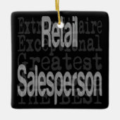 Sonderbeauftragter des Einzelhandels Keramikornament (Vorderseite)