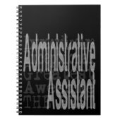 Sonderbeauftragter des Verwaltungsassistenten Notizblock (Vorderseite)