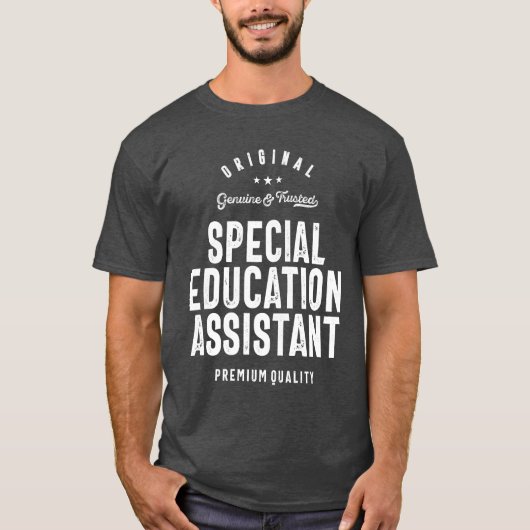 Sonderbeauftragter für Bildung-Assistenz-Geschenk T-Shirt (Vorderseite)