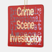 Sonderbeauftragter für Kriminalpolizei Keramikornament (Links)