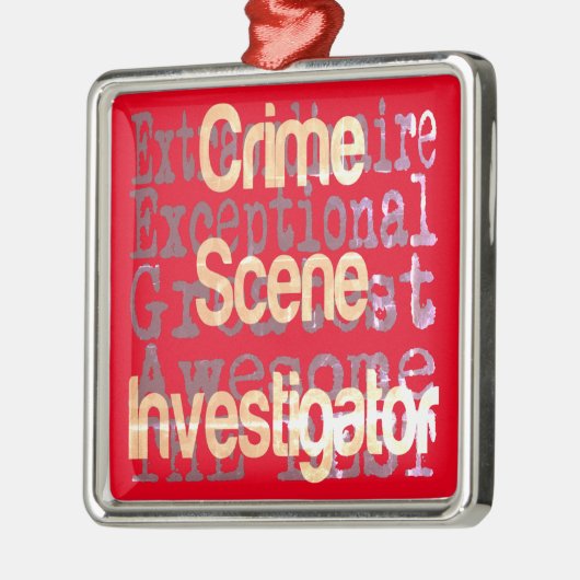Sonderbeauftragter für Kriminalpolizei Ornament Aus Metall (Links)