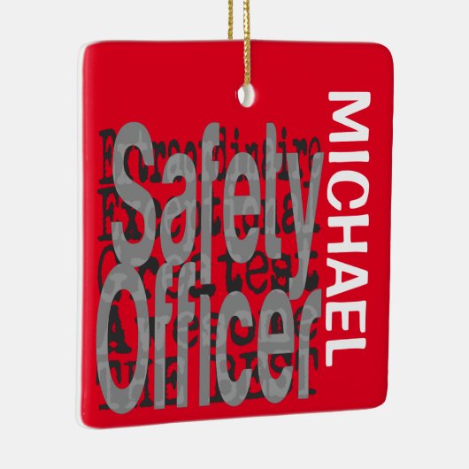 Sonderbeauftragter für Sicherheit CUSTOM Keramikornament (Rechts)