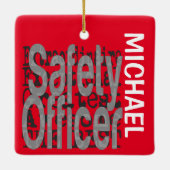 Sonderbeauftragter für Sicherheit CUSTOM Keramikornament (Rückseite)