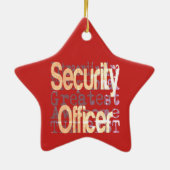 Sonderbeauftragter für Sicherheit Keramik Ornament (Hinten)