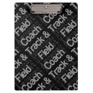 Sonderbeauftragter für Track- und Feldcoach Klemmbrett