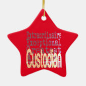 Sonderbeauftragter Keramik Ornament (Hinten)