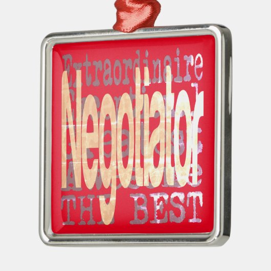 Sonderbeauftragter Ornament Aus Metall (Links)