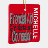 Sonderberater für finanzielle Hilfe CUSTOM Keramikornament (Rechts)