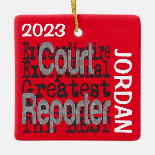 Sonderberichterstatter CUSTOM Keramikornament (Vorderseite)