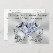 Sonderbestellung für Postkarten zum 60. Jubiläum (Vorne/Hinten)