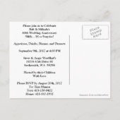 Sonderbestellung für Postkarten zum 60. Jubiläum (Rückseite)