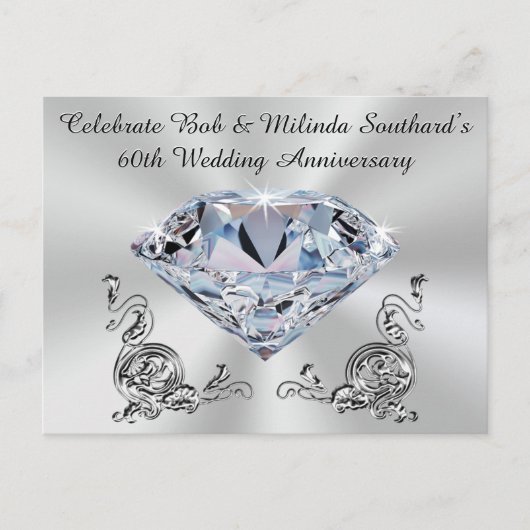 Sonderbestellung für Postkarten zum 60. Jubiläum (Vorderseite)